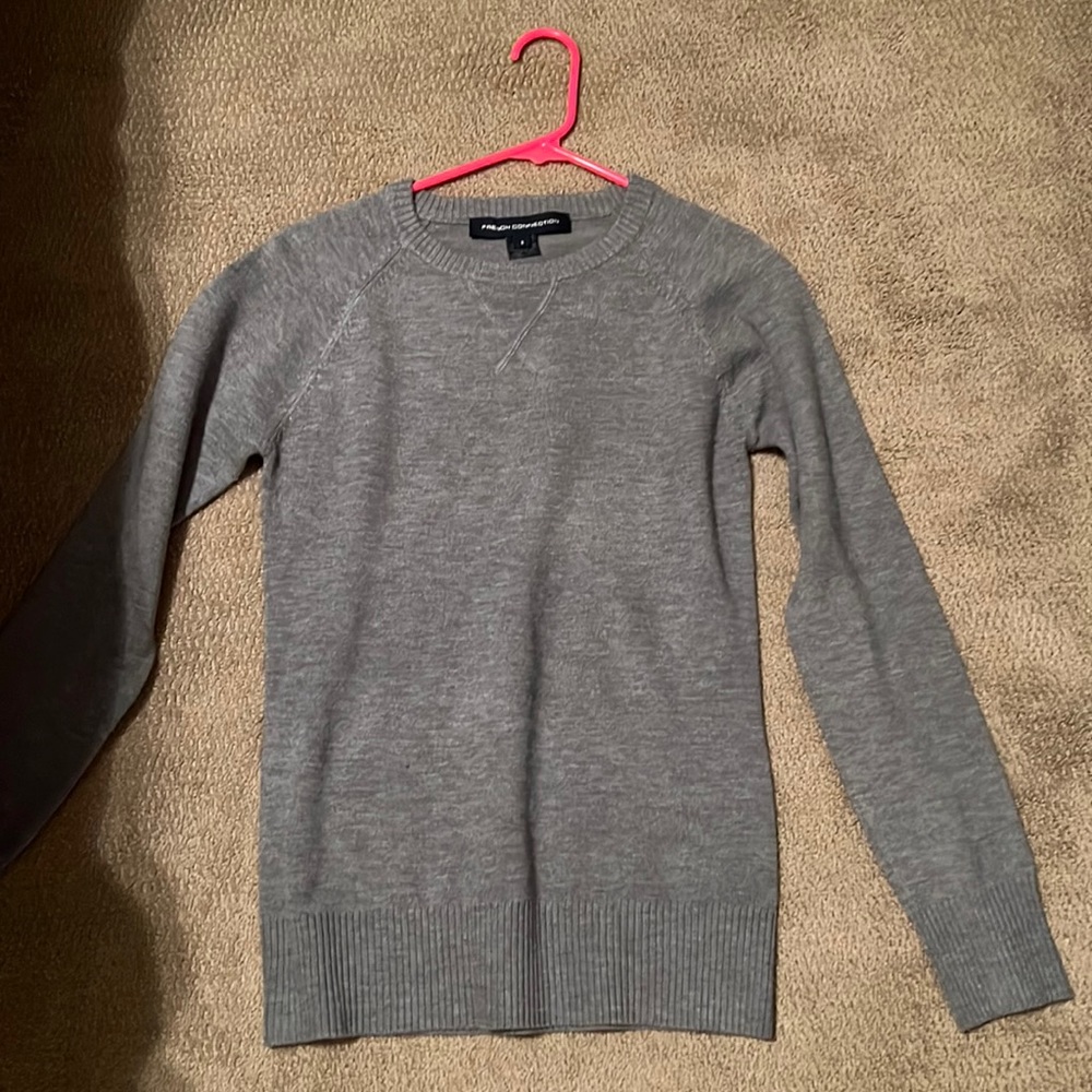 French connection gray sweater